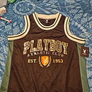 Men's playboy basketball shirt